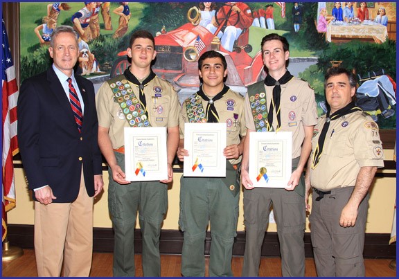 Troop 71 Eagle Scouts